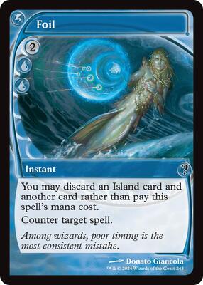 Foil (Future Sight) card from Mystery Booster 2