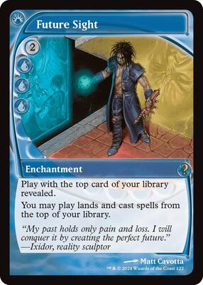 Future Sight (Future Sight) card from Mystery Booster 2