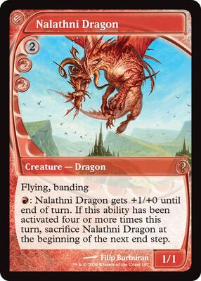 Nalathni Dragon (Future Sight) card from Mystery Booster 2