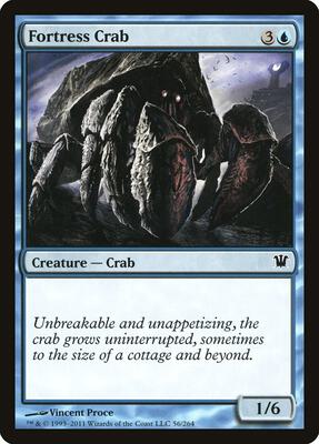 Fortress Crab card from Innistrad