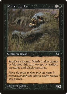 Marsh Lurker card from Tempest