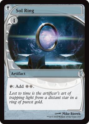 Sol Ring (Future Sight) card from Mystery Booster 2