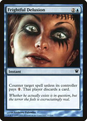 Frightful Delusion card from Innistrad
