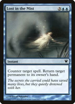 Lost in the Mist card from Innistrad