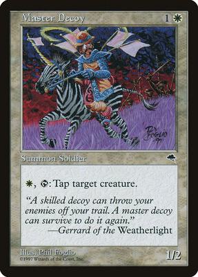 Master Decoy card from Tempest