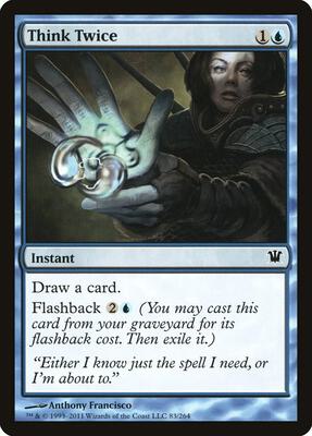 Think Twice card from Innistrad