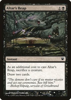 Altar's Reap card from Innistrad