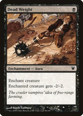 Dead Weight card from Innistrad