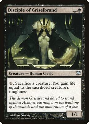 Disciple of Griselbrand card from Innistrad