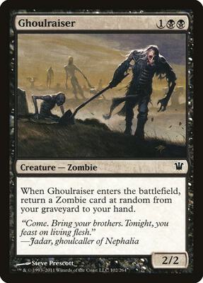 Ghoulraiser card from Innistrad