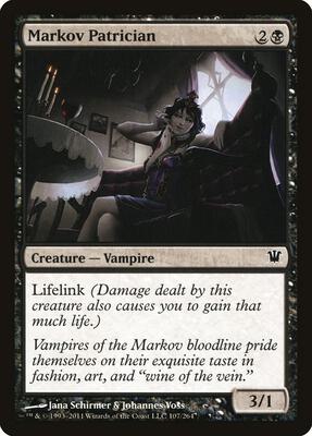 Markov Patrician card from Innistrad