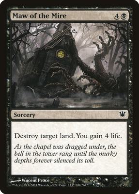 Maw of the Mire card from Innistrad