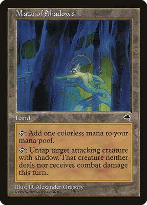 Maze of Shadows card from Tempest