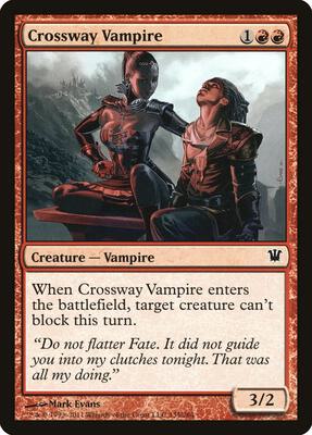 Crossway Vampire card from Innistrad