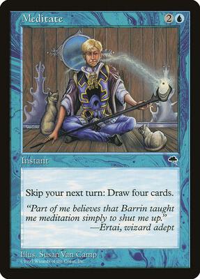 Meditate card from Tempest