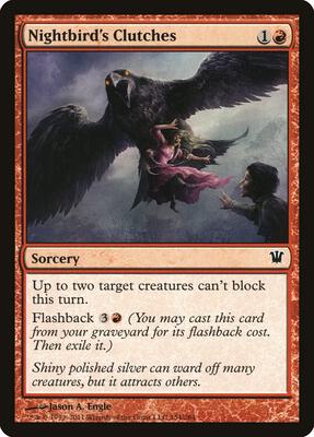 Nightbird's Clutches card from Innistrad