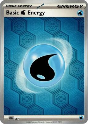 Basic Water Energy card from SV: Shrouded Fable