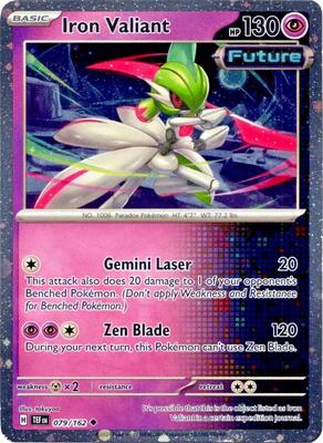Iron Valiant - 079/162 (Cosmos Holo) card from Miscellaneous Cards & Products