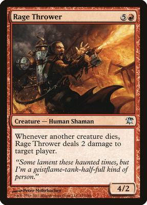 Rage Thrower card from Innistrad