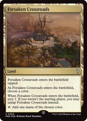 Forsaken Crossroads card from Mystery Booster 2