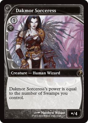 Dakmor Sorceress (Future Sight) card from Mystery Booster 2