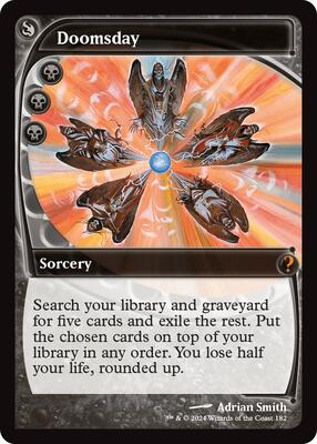 Doomsday (Future Sight) card from Mystery Booster 2