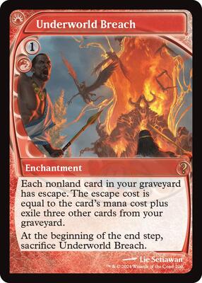 Underworld Breach (Future Sight) card from Mystery Booster 2