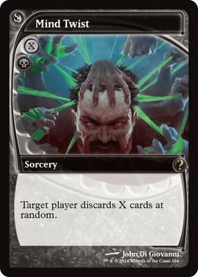 Mind Twist (Future Sight) card from Mystery Booster 2