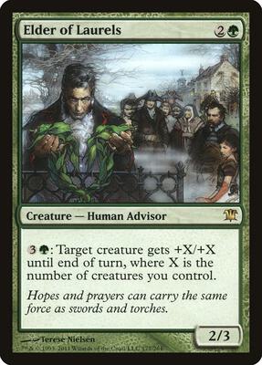 Elder of Laurels card from Innistrad