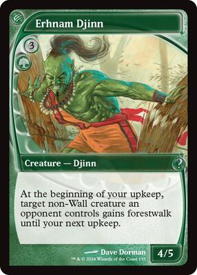 Erhnam Djinn (Future Sight) card from Mystery Booster 2