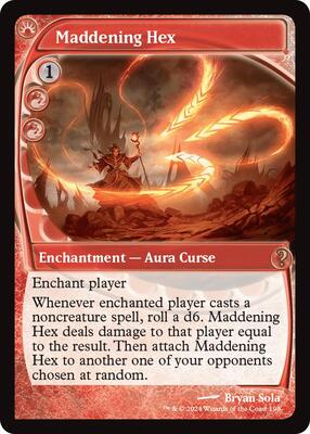 Maddening Hex (Future Sight) card from Mystery Booster 2