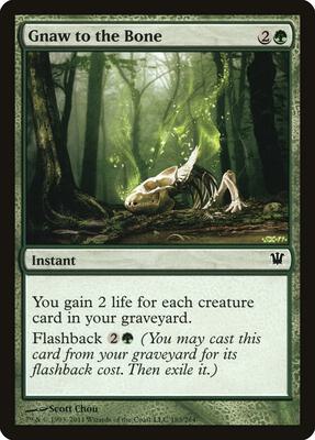 Gnaw to the Bone card from Innistrad