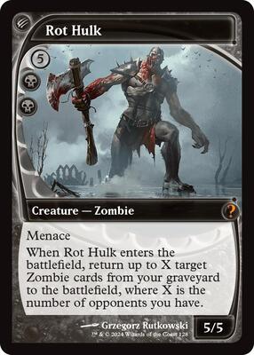 Rot Hulk (Future Sight) card from Mystery Booster 2
