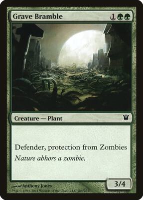 Grave Bramble card from Innistrad