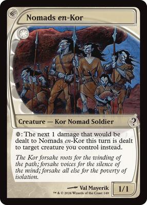 Nomads en-Kor (Future Sight) card from Mystery Booster 2