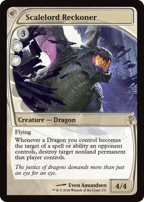Scalelord Reckoner (Future Sight) card from Mystery Booster 2