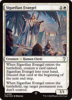 Sigardian Evangel card from Mystery Booster 2