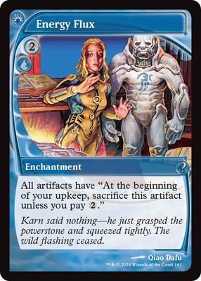 Energy Flux (Future Sight) card from Mystery Booster 2