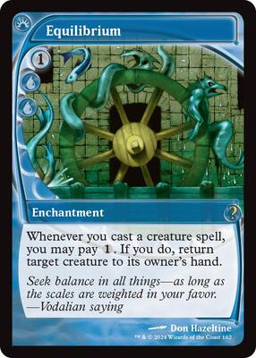 Equilibrium (Future Sight) card from Mystery Booster 2