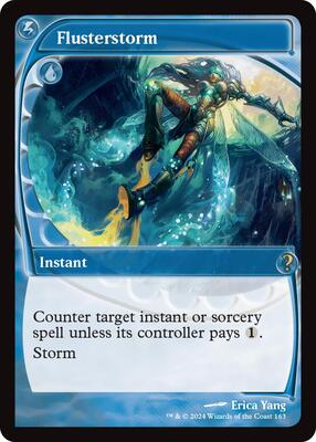 Flusterstorm (Future Sight) card from Mystery Booster 2