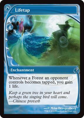Lifetap (Future Sight) card from Mystery Booster 2
