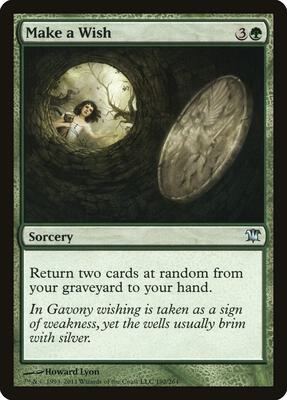 Make a Wish card from Innistrad