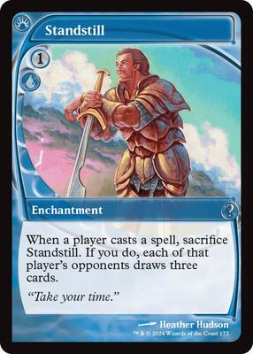 Standstill (Future Sight) card from Mystery Booster 2