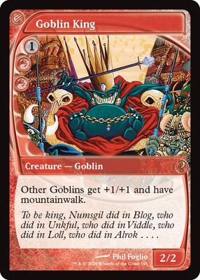 Goblin King (Future Sight) card from Mystery Booster 2
