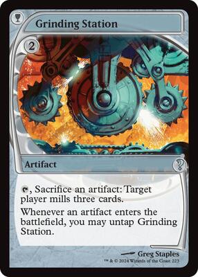 Grinding Station (Future Sight) card from Mystery Booster 2