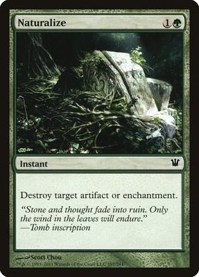 Naturalize card from Innistrad