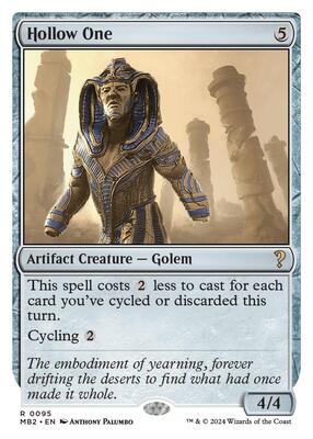 Hollow One (White Border) card from Mystery Booster 2