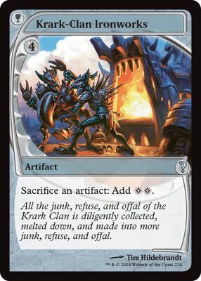 Krark-Clan Ironworks (Future Sight) card from Mystery Booster 2