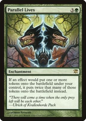 Parallel Lives card from Innistrad