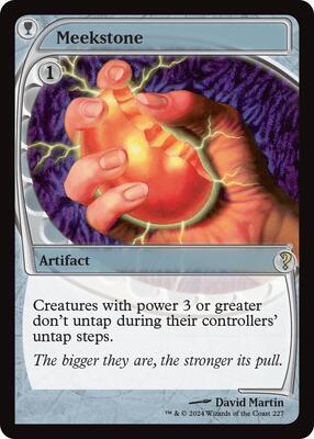 Meekstone (Future Sight) card from Mystery Booster 2